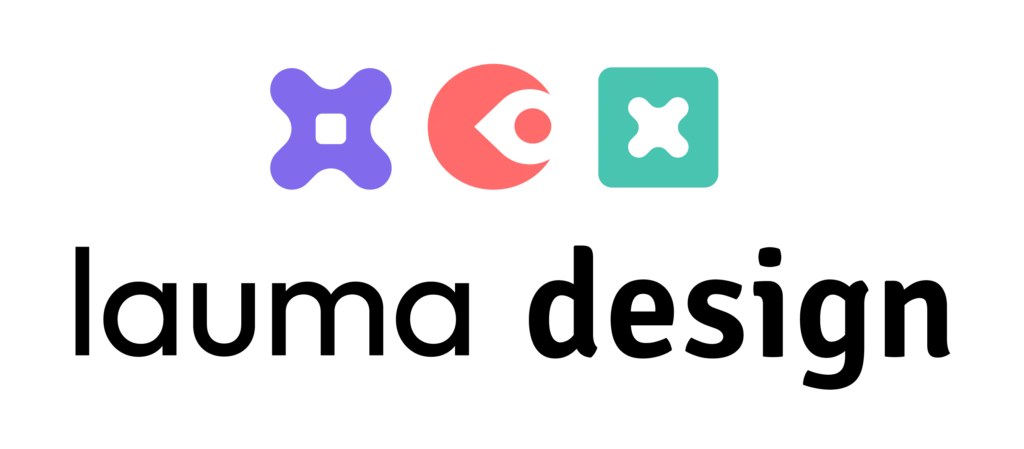 Logotype officiel Lauma Design — Studio de création graphique, webdesign et conseil en communication